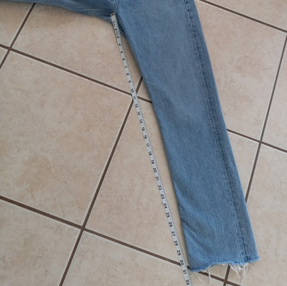 Agolde Cherie High Rise Straight Merit Wash 29 - Picture 12 of 15